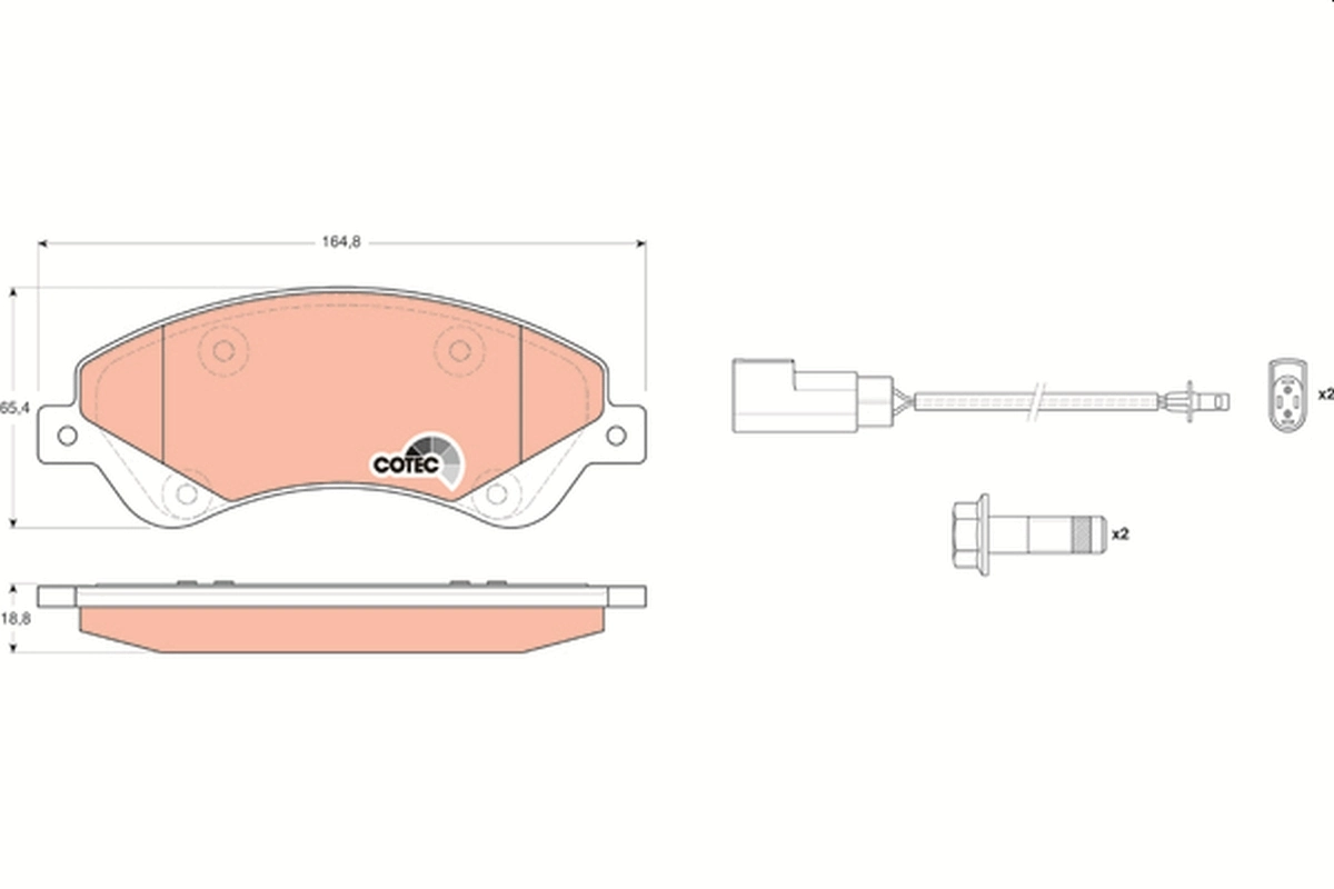 Купить L0381 PSP Колодки тормозные