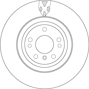 RT21432GLT5 Rotinger Диск тормозной передний