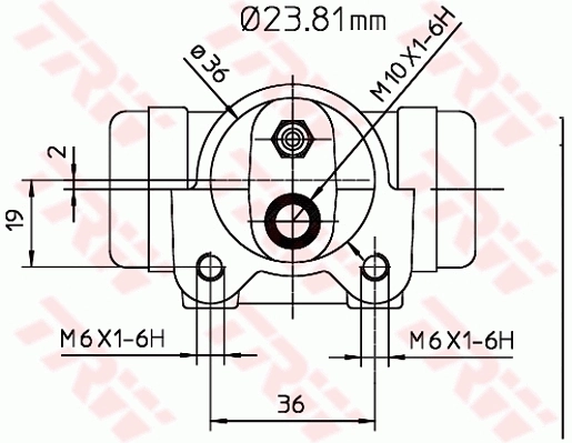 Купить BWK224 Lucas Цилиндр тормозной колесный