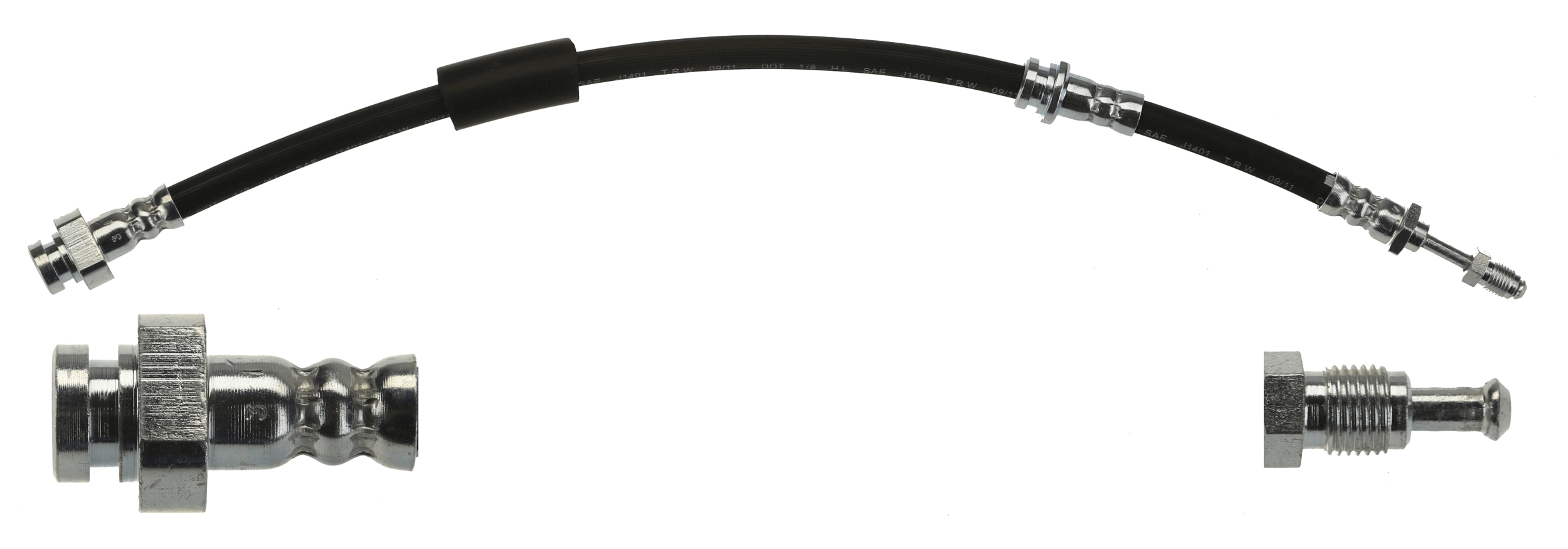 Купить 46211MB40B Renault (RVI) Шланг тормозной передний левый