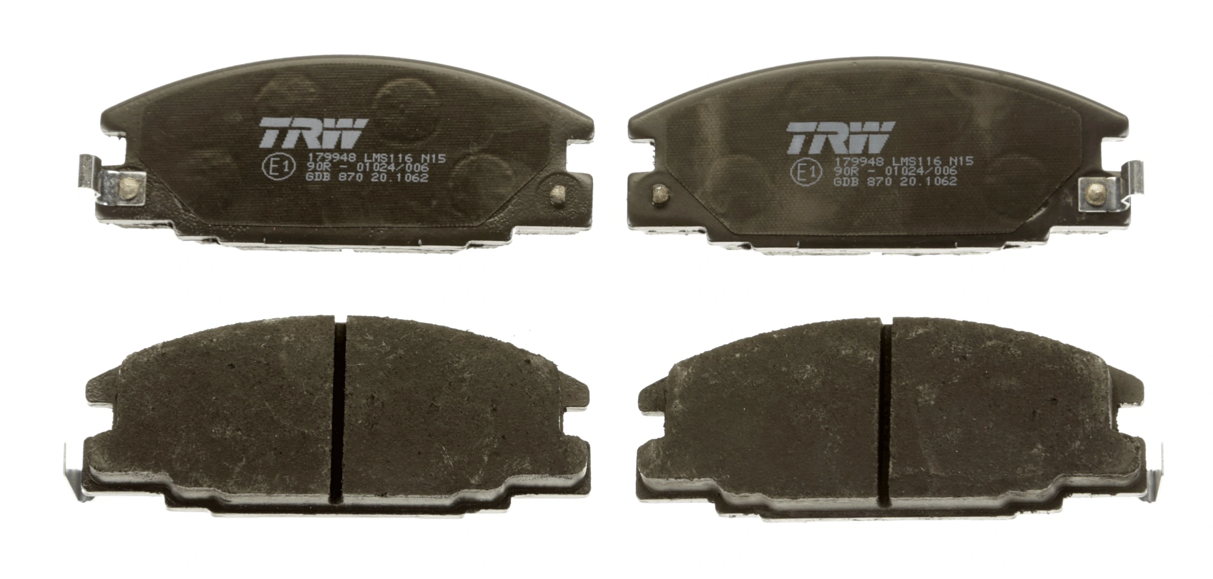 GDB870 TRW Колодки передние