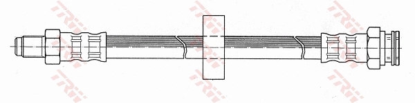PHB376 TRW Гибкая тормозная трубка передняя