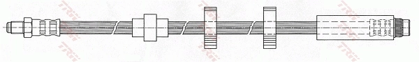 Шланг тормозной передний K&K FT1106 цена, от 7.19 USD