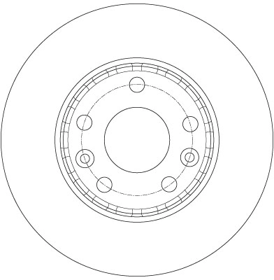 Disco do freio dianteiro Renault Megane 3 KZ0, KZ1