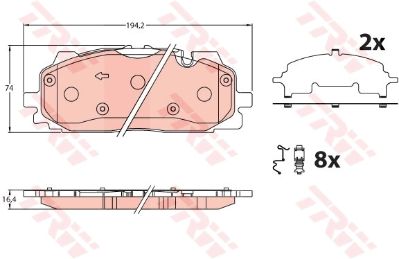 Колодки Power Stop 261894 цена, от 75.77 USD
