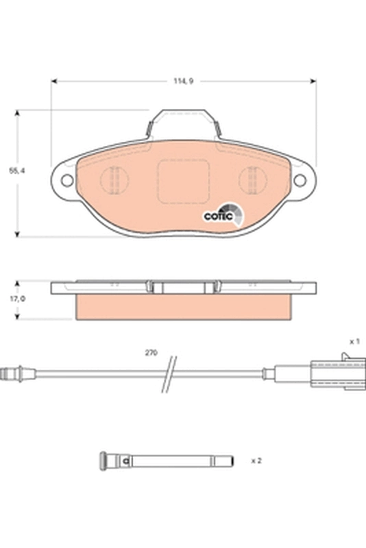 Колодки VALEO 302474 цена, от 21.13 USD
