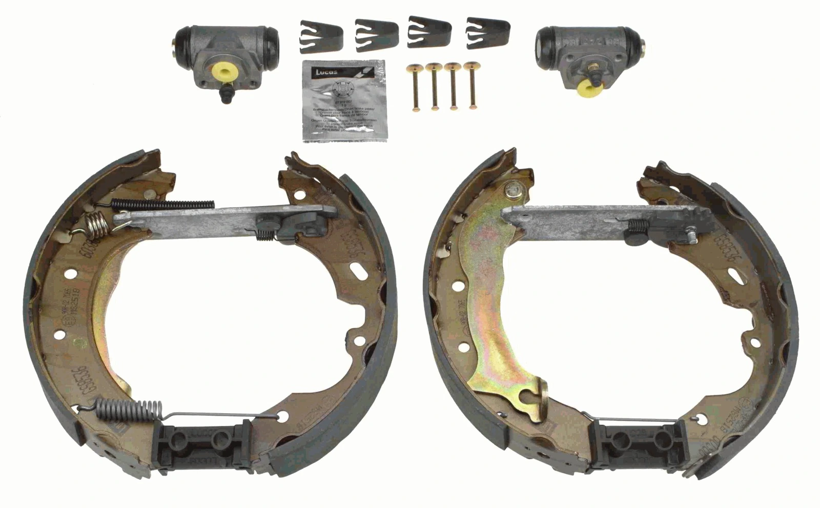 Барабанные колодки Jurid/Bendix 362288