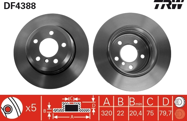 DF4388 TRW