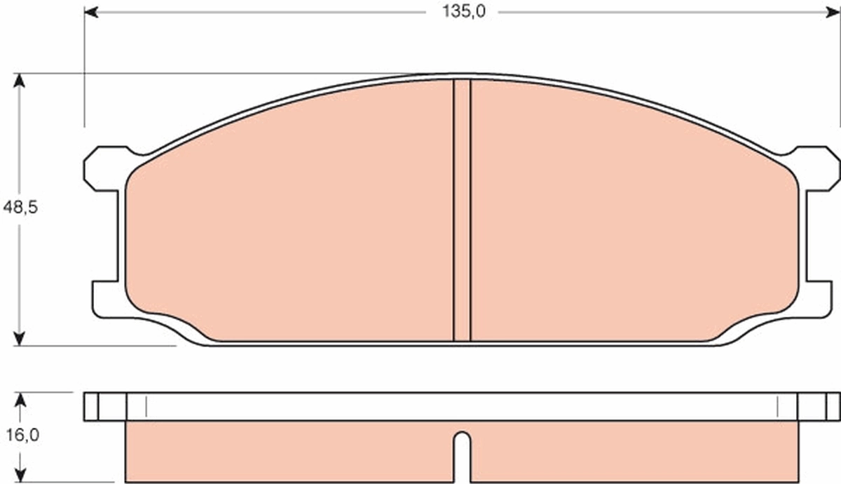 161910 Power Stop Колодки передние