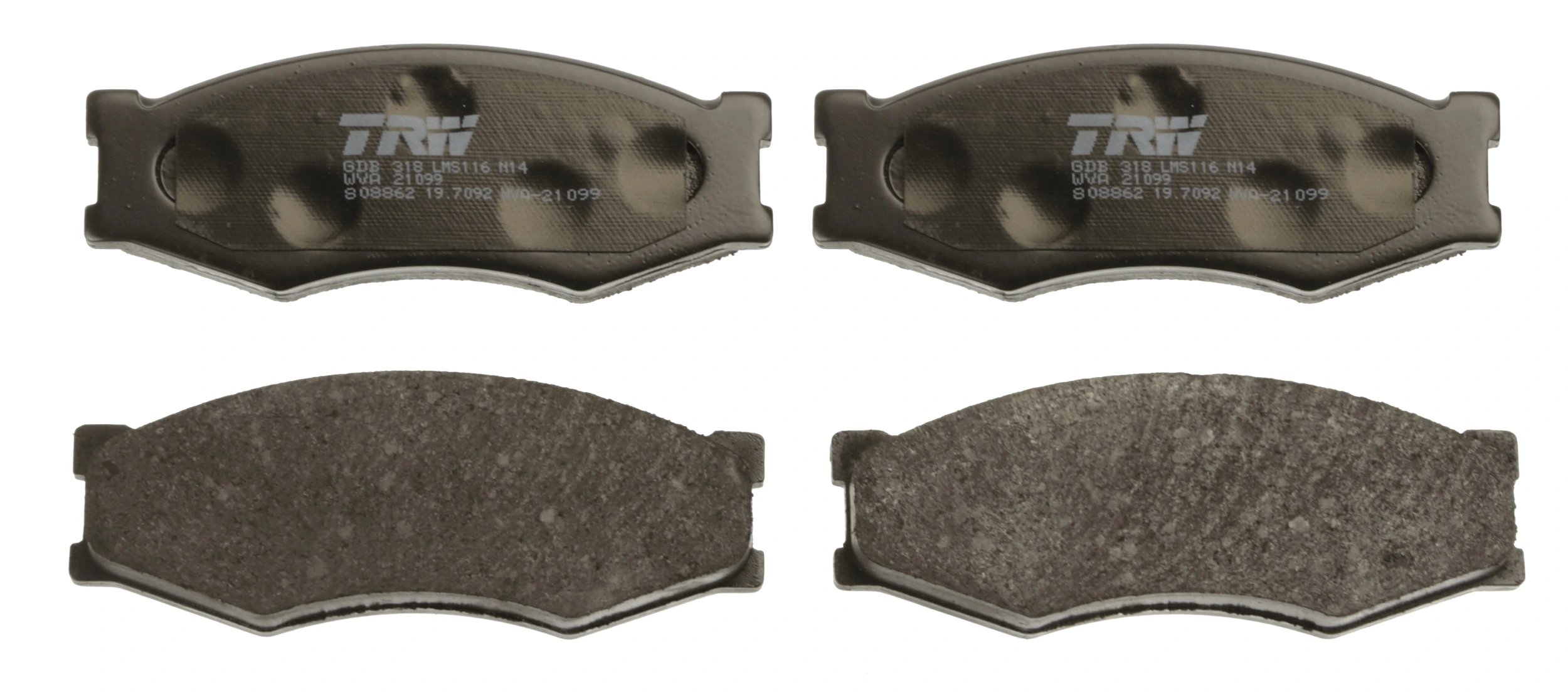 MP127J Mintye Колодки передние