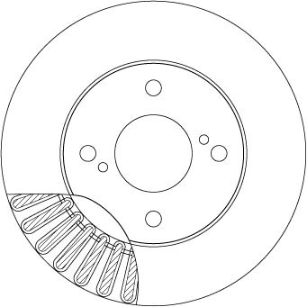 Купить 5531162R00 Suzuki Ротор тормозной