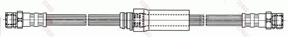 PHA514 TRW Гибкая тормозная трубка передняя