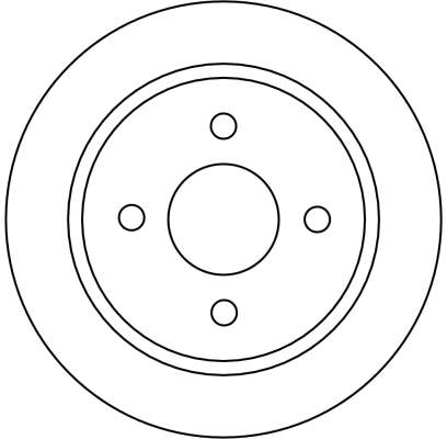 Задний дисковый тормоз Форд Сиера II