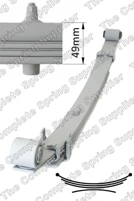 Рессоры задние (пружины задней подвески) Hyundai/Kia 551004H700FFF цена, от 126.73 USD