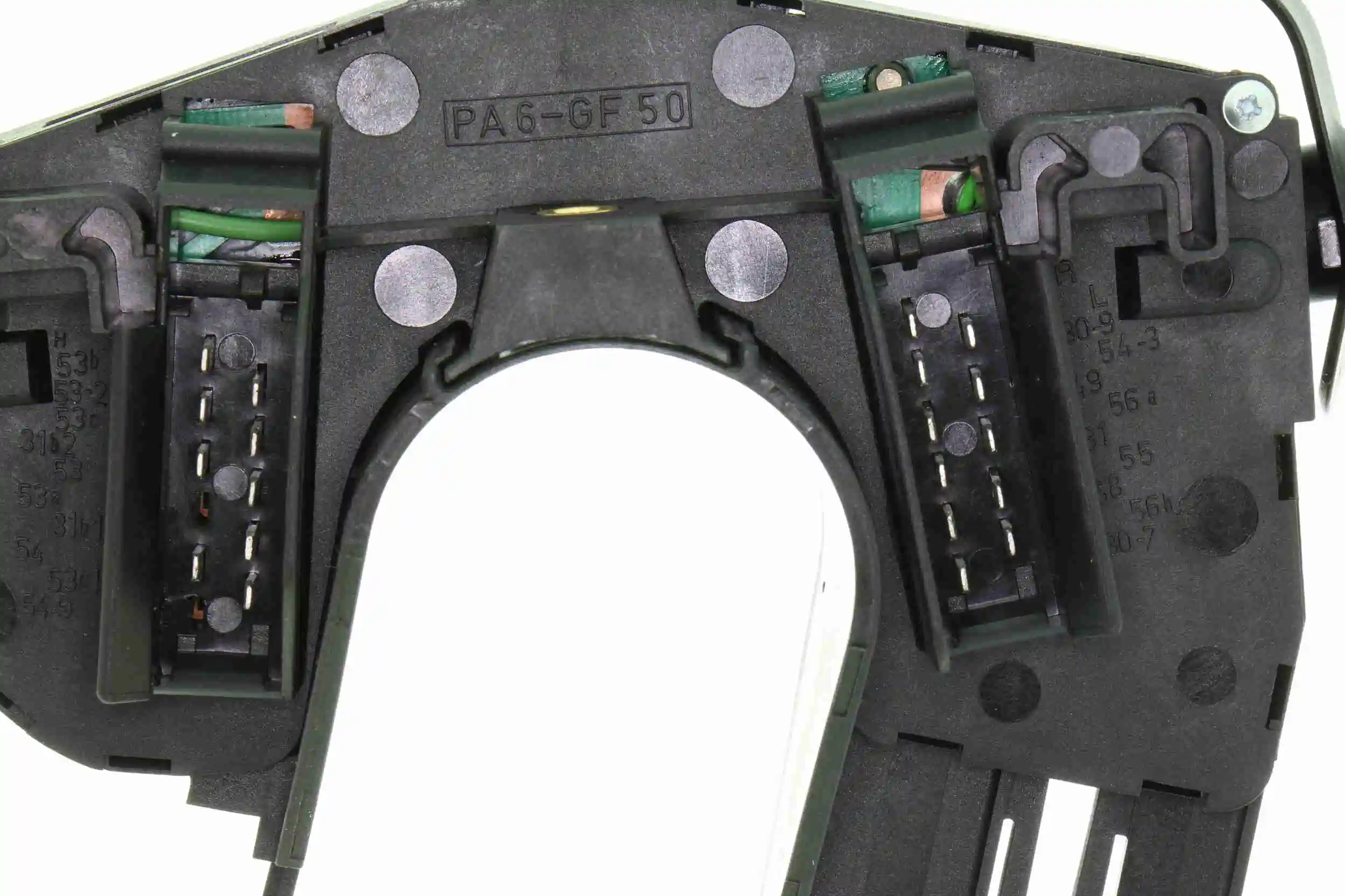 Comutador instalado na coluna da direção, montado Ford Escort 5 GAL, AVL