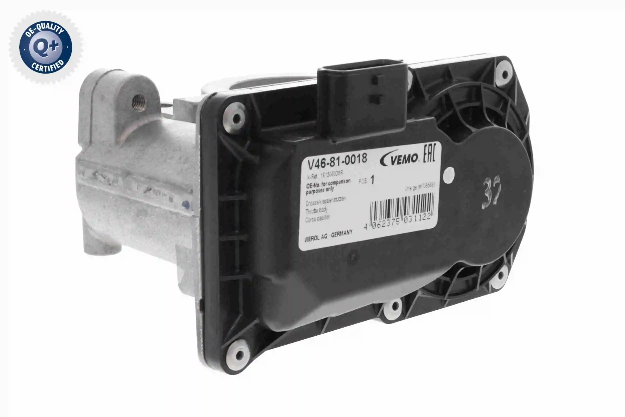 Válvula de borboleta montada Renault Scenic 3 JZ0, JZ1