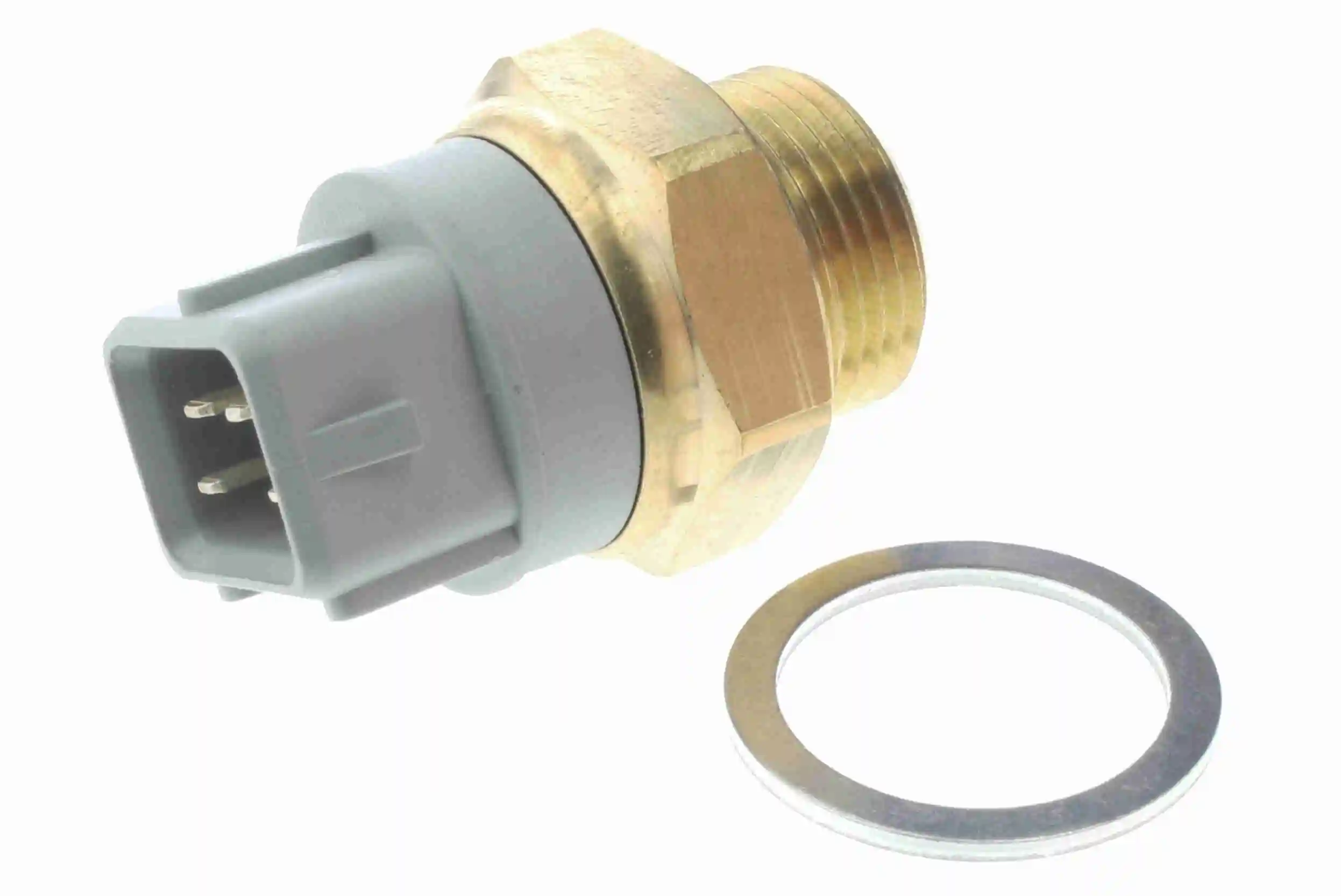  Sensor de temperatura do fluido de esfriamento (de ativação de ventilador do radiador) Ford Transit IV plataforma a bordo (T) (1985 - 1992) IV