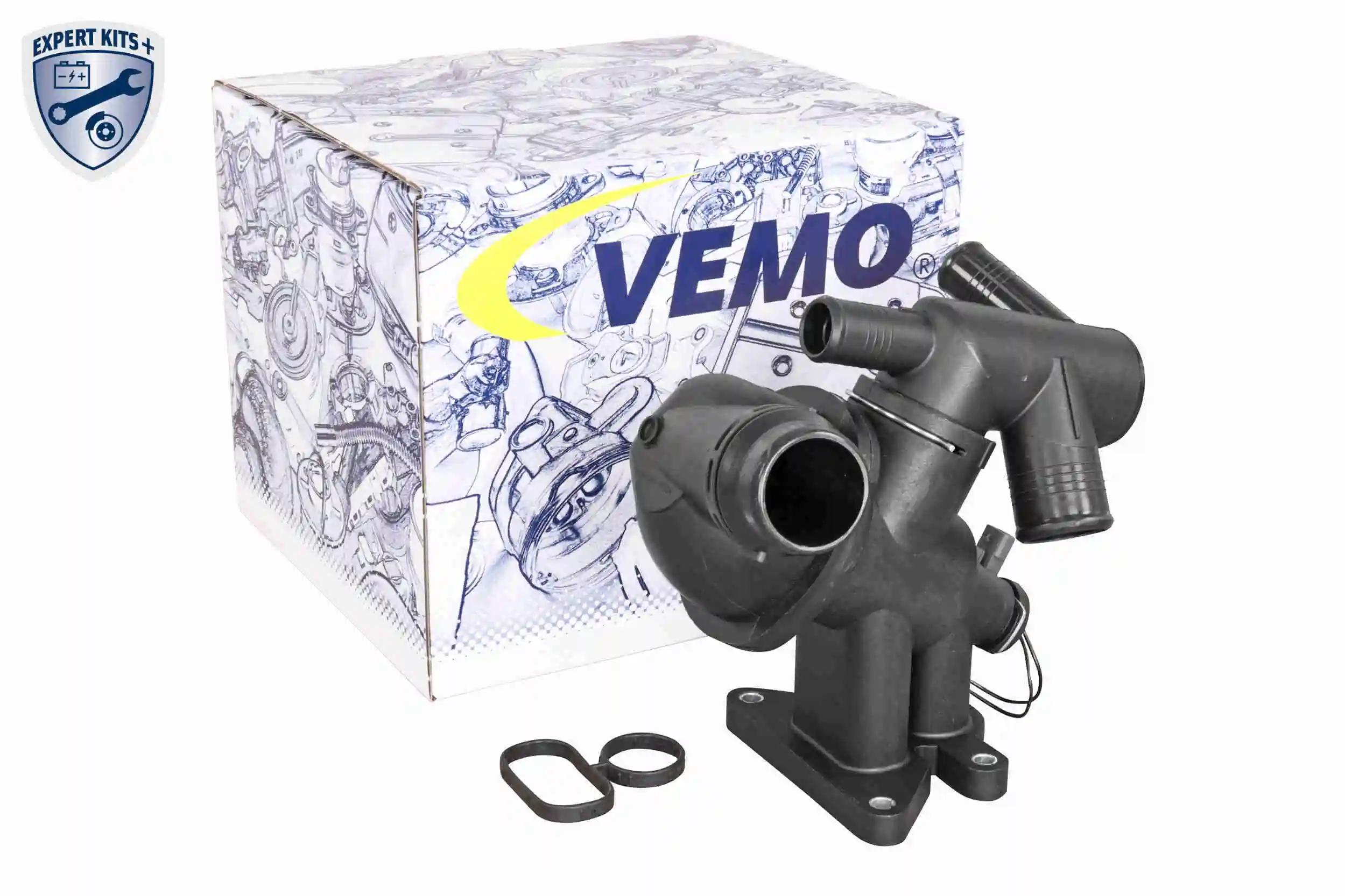 V41990002 Vemo Корпус термостата в сборе