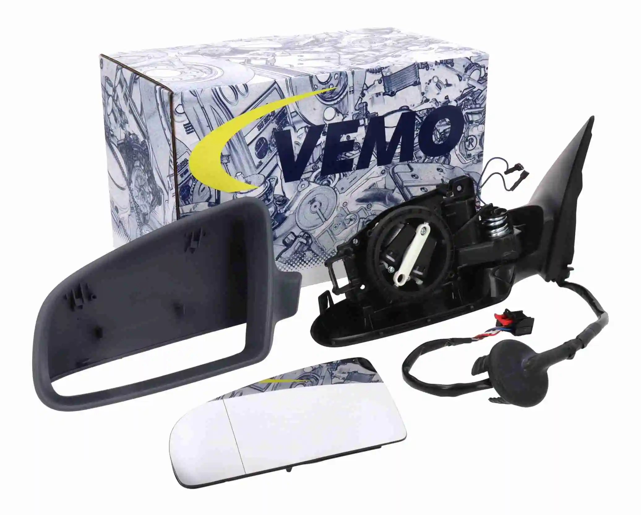 Espelho de retrovisão esquerdo Audi A6 4F2