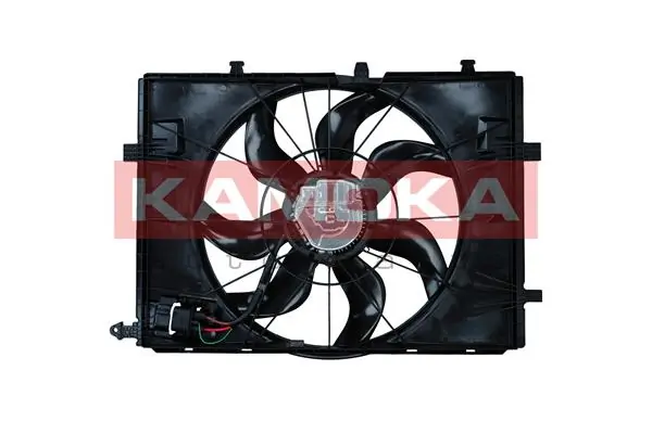 Купить 50D223W2 Polcar Диффузор вентилятора в сборе с мотором и крыльчаткой