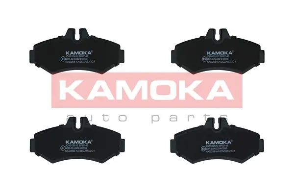 Колодки тормозные задние дисковые KAMOKA JQ1012612