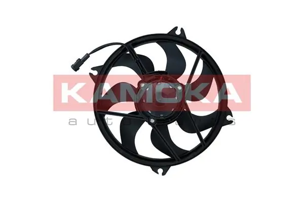 Ventilador elétrico de esfriamento montado (motor + roda de aletas) esquerdo Citroen C5 1 DE