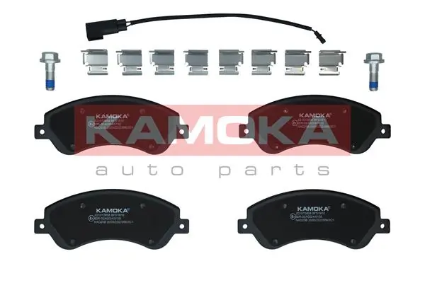Колодки тормозные передние дисковые KAMOKA JQ1013858