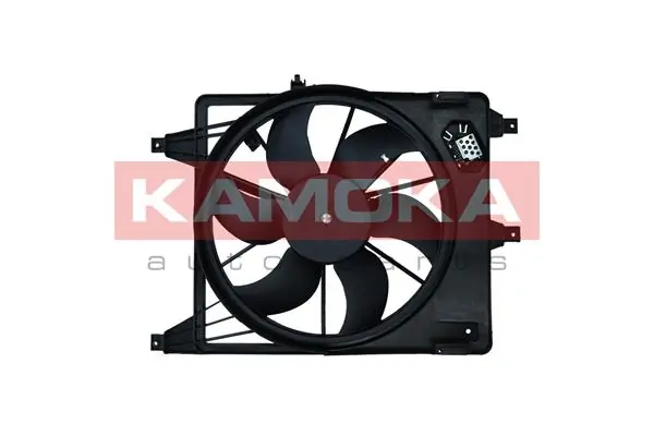 Ventilador elétrico de esfriamento montado (motor + roda de aletas) Renault LOGAN 1 LS