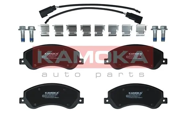 Колодки тормозные передние дисковые KAMOKA JQ1013856