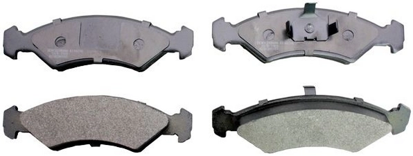  Передние тормозные колодки Ford Fiesta 