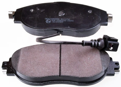 Колодки тормозные передние дисковые DENCKERMANN B111292
