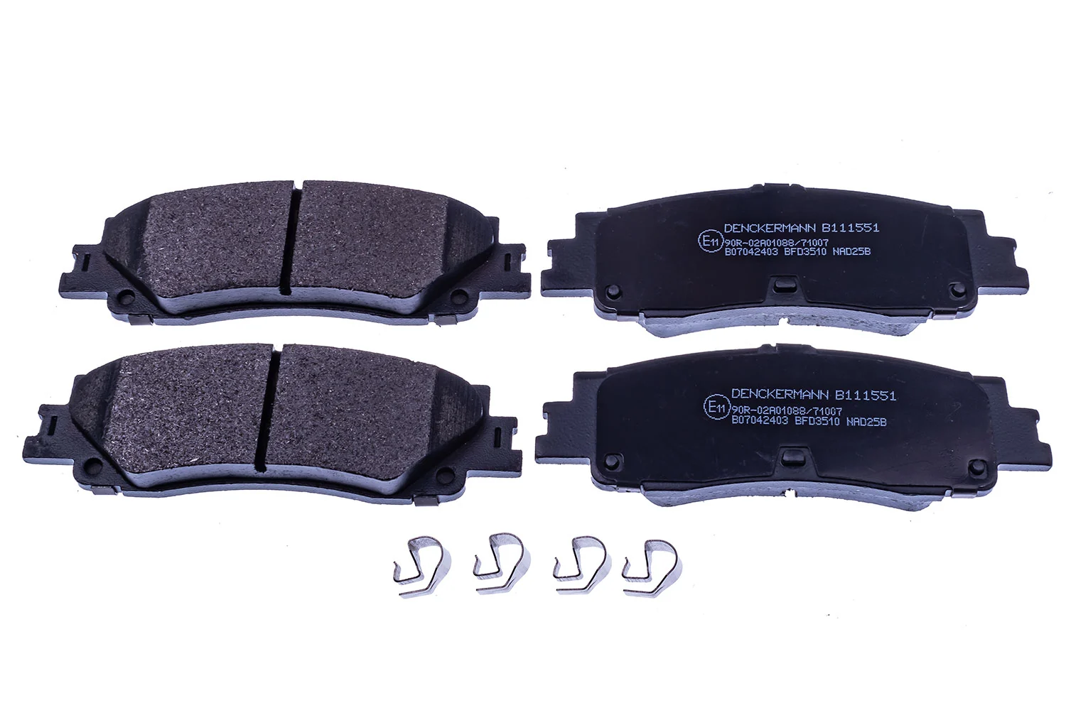 Задние дисковые колодки Nibk PN1544
