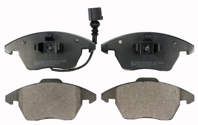 Sapatas do freio dianteiras de disco Audi A3 8P1