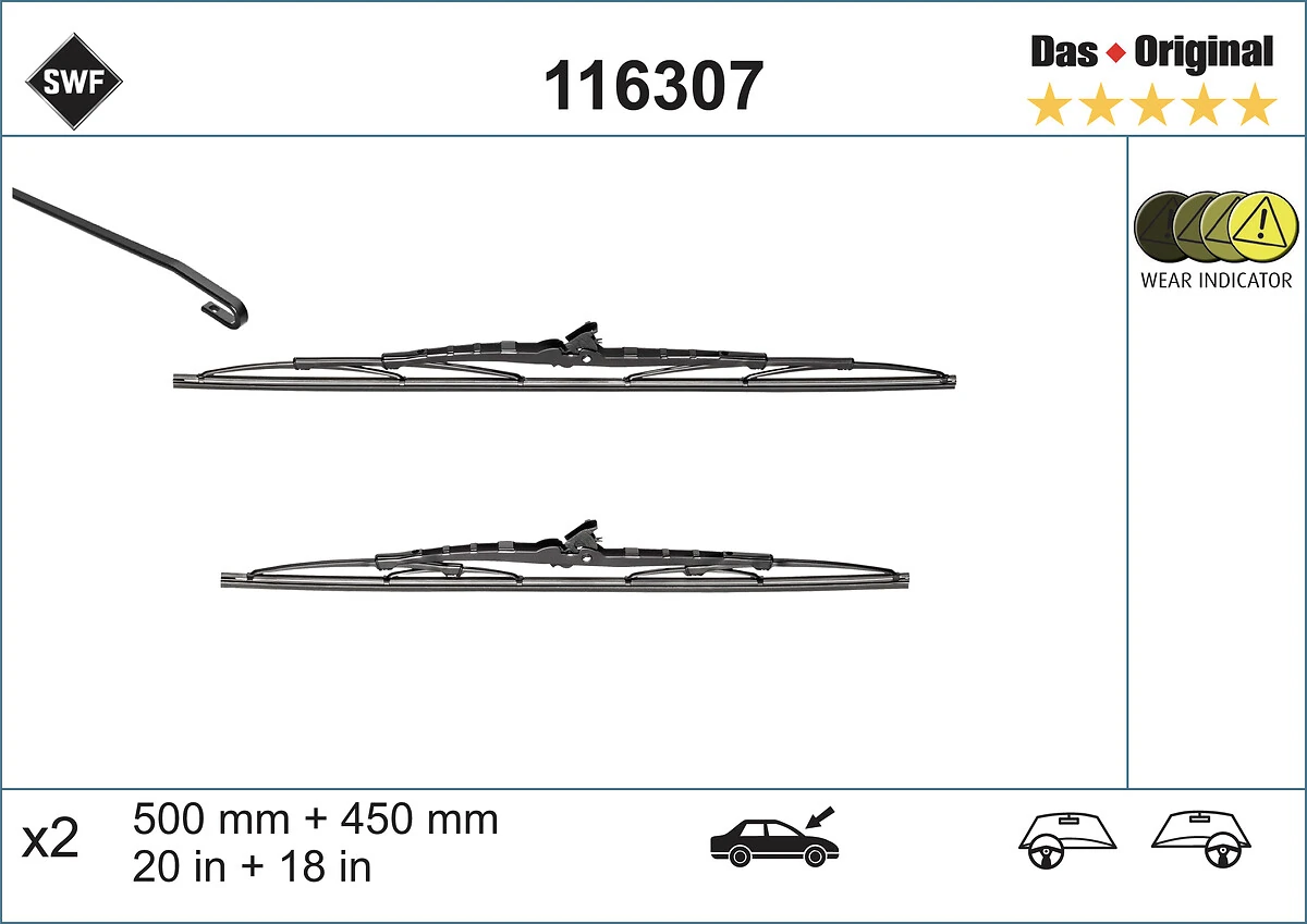 Купить Щетки стеклоочистителя Митсубиси Лансер IV C6A, C7A