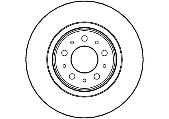  Передние тормозные диски Volvo V70 1