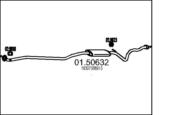  Bosal BS293011 цена, от 44.34 USD