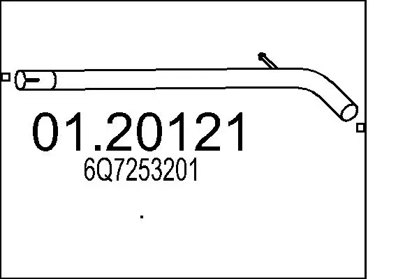 ED2466 Edex Глушитель центральный