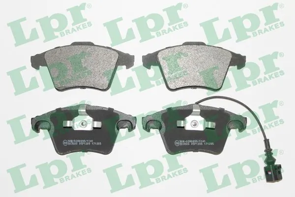 05P1205 LPR Колодки передние