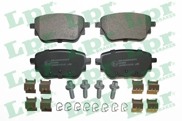 Купить A0004205703 Mercedes Колодки тормозные задние, дисковые