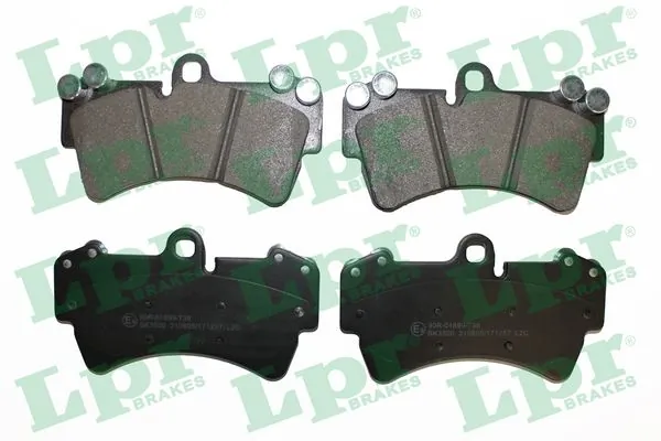 05P1257 LPR Колодки передние