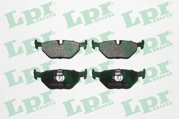 05P650 LPR Колодки тормозные дисковые комплект