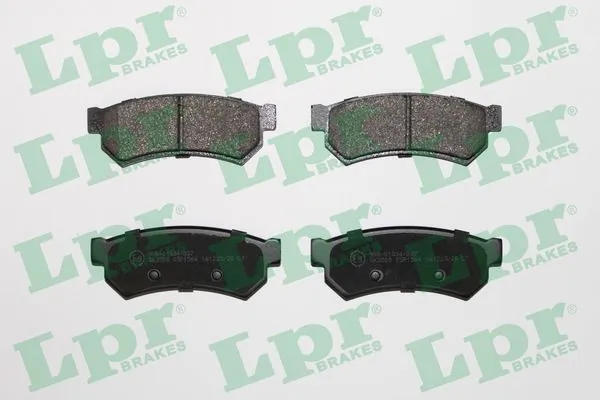 05P1564 LPR Колодки тормозные дисковые комплект