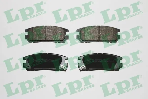 05P524 LPR Колодки тормозные дисковые комплект