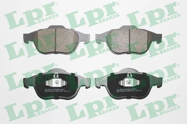 05P1678 LPR Колодки передние