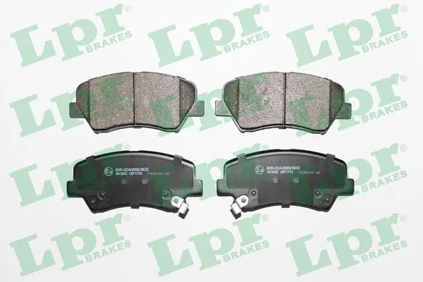 05P1753 LPR Колодки передние