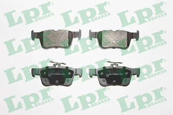 05P1915 LPR Колодки тормозные дисковые комплект