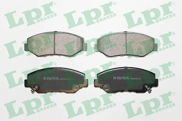 05P1364 LPR Колодки передние