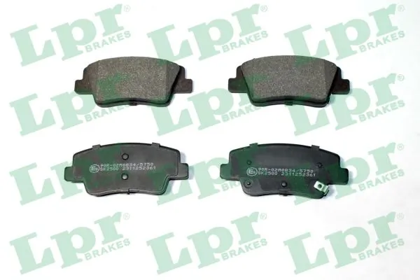05P2361 LPR Колодки тормозные дисковые комплект