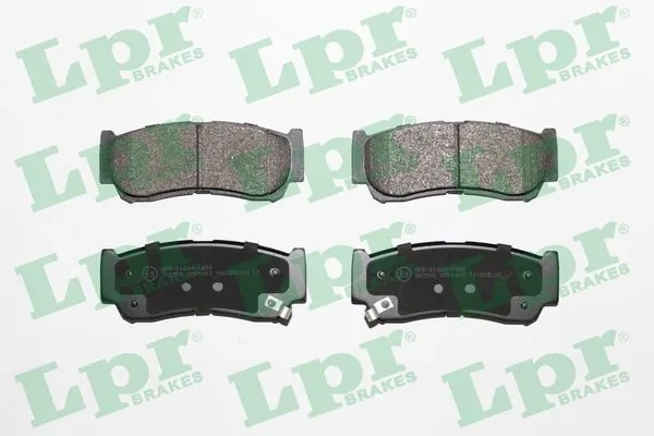 05P1417 LPR Колодки тормозные дисковые комплект