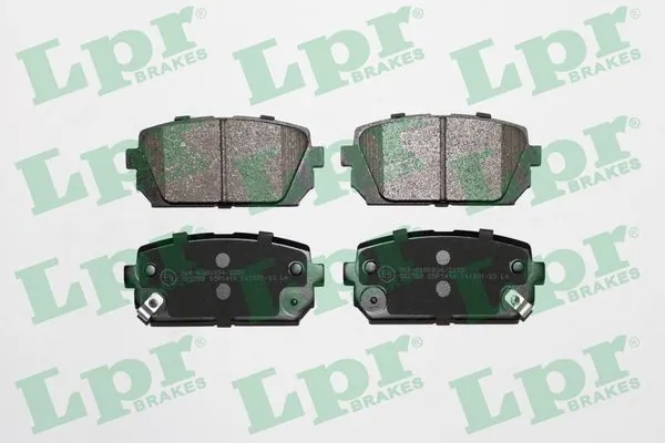 05P1416 LPR Колодки тормозные дисковые комплект